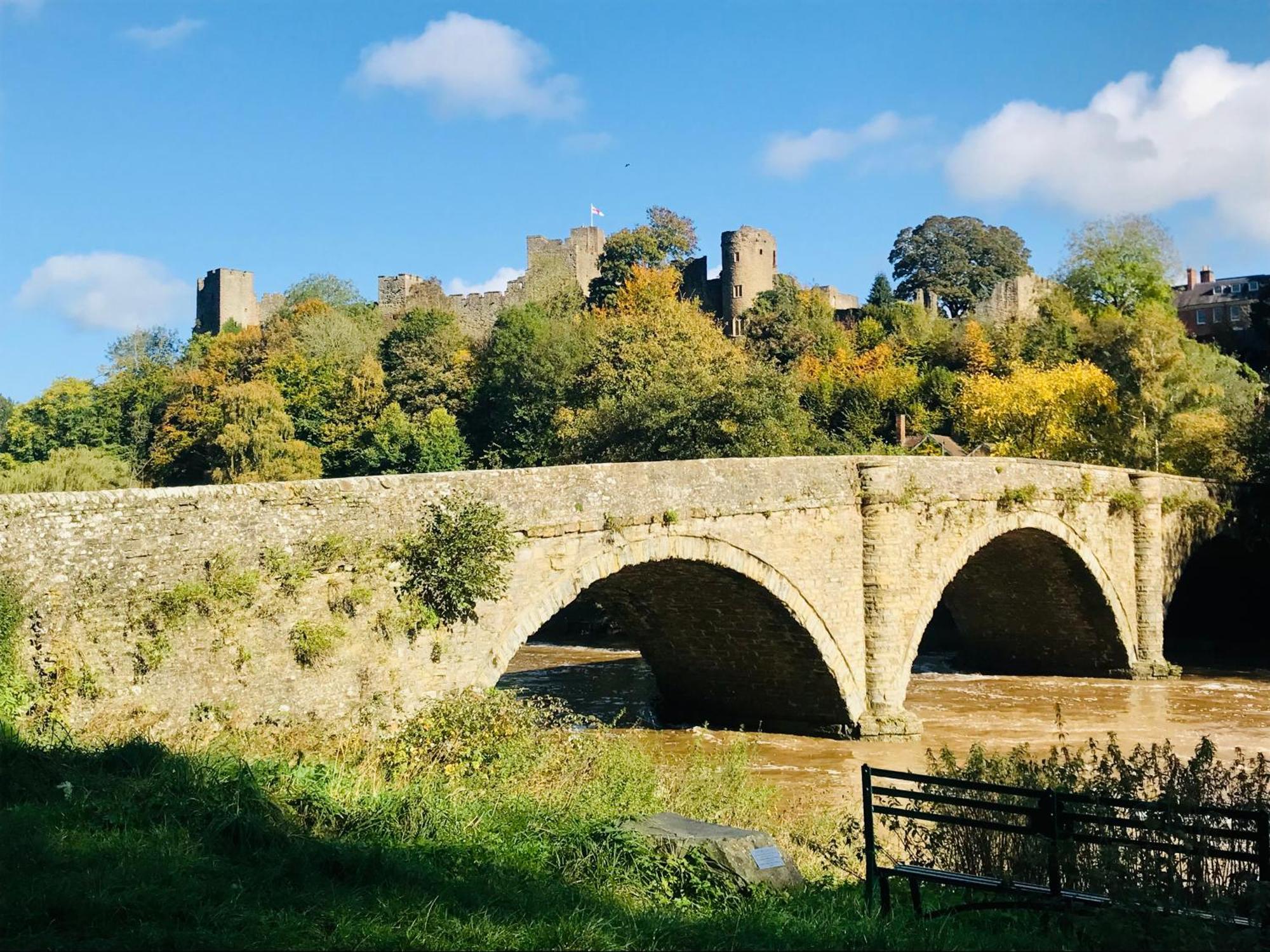 Flower Cottage By Ludlow Castle With Onsite Parking Exterior foto
